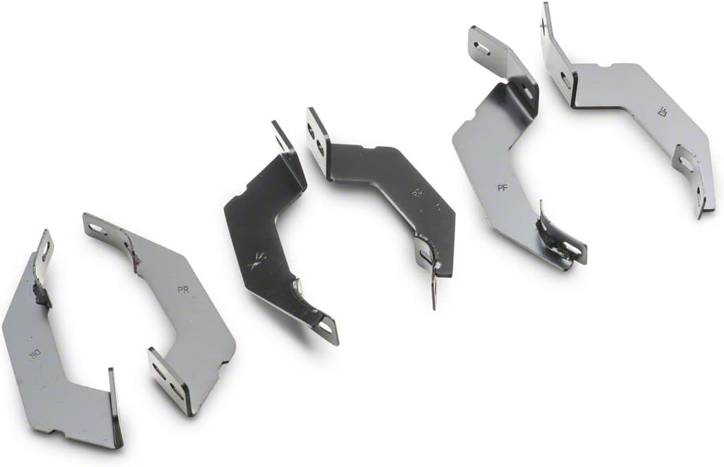 Black Oval Bent End Side Step Bars Z22857