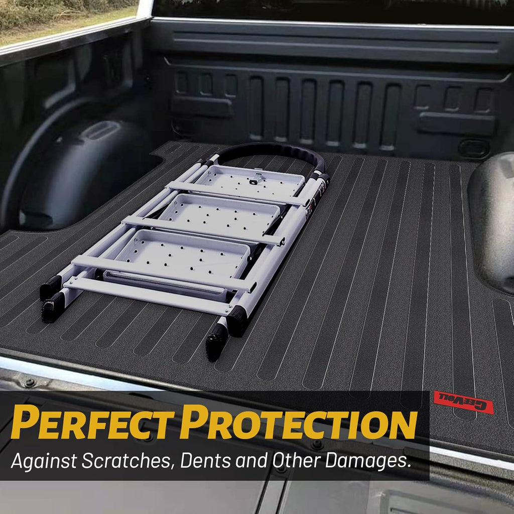 Heavy Duty Rubber Truck Bed Mat Black F356