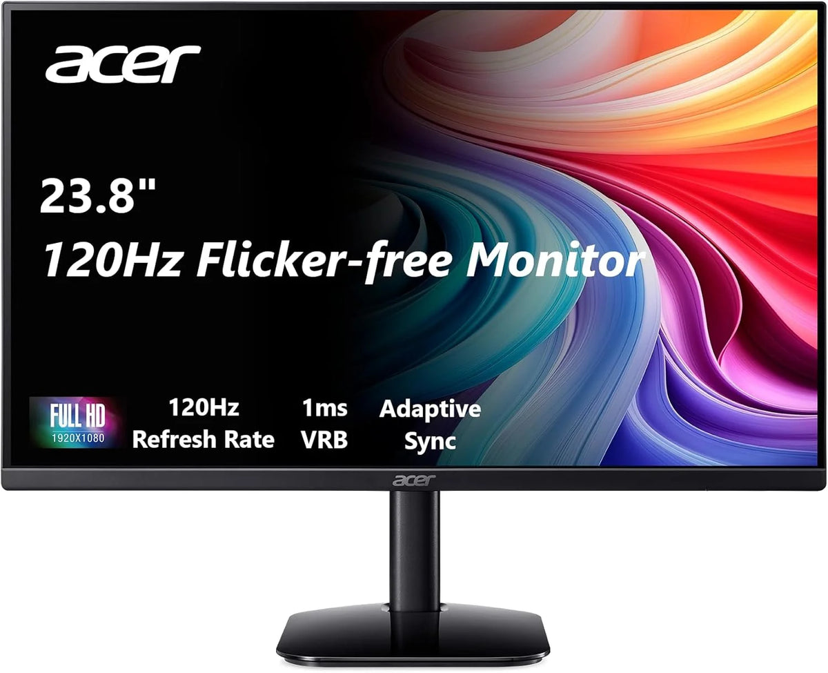 Restored 23.8" 1920x1080 120Hz 1ms Monitor E4323