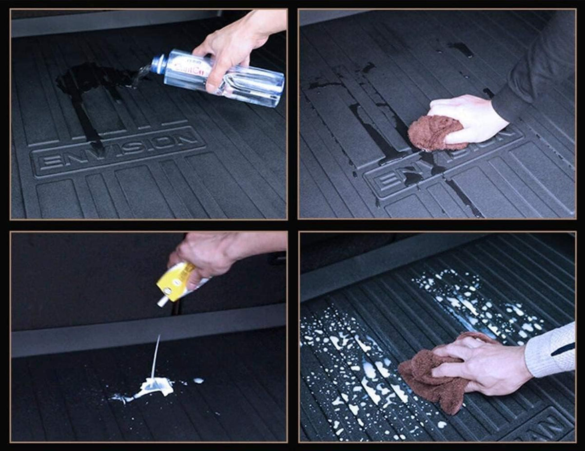 Black TPO Heavy Duty Waterproof Cargo Tray Trunk Floor Mat G8569