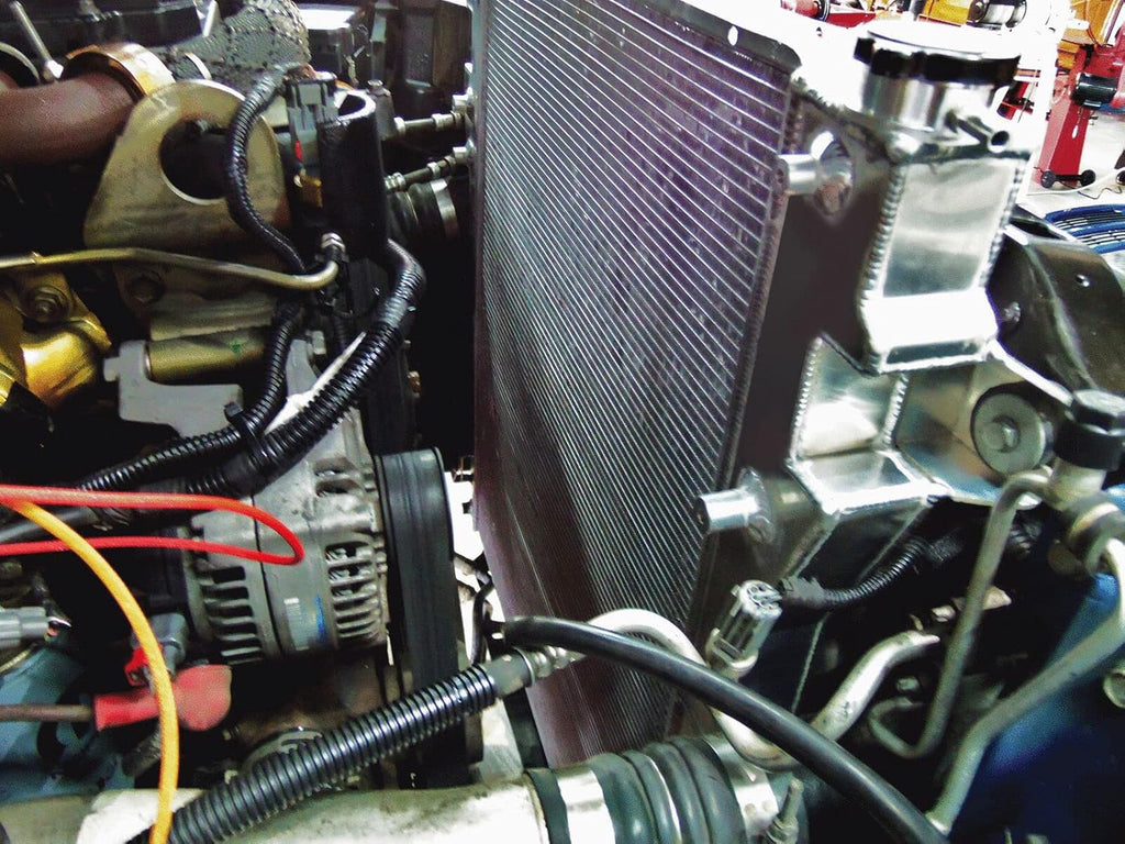 2 Rows Radiator Compatible For Dodge Ram 2500 Ram 3500 Chassis Cab 5.9L 6.7L Cummins 2003-2009 S7463