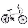20-inch Folding Bike 7 Speed Double V Brake Carbon Steel O506