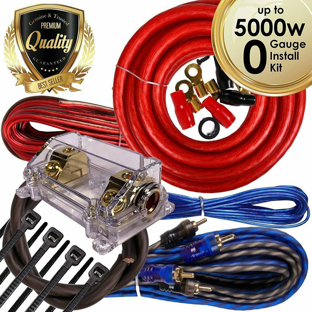 5000W 0 Gauge Car Amplifier Wiring Kit U986937