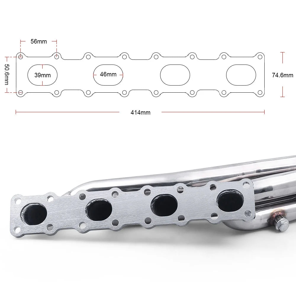 Stainless Exhaust Manifold Header 5.6L V8 T62955