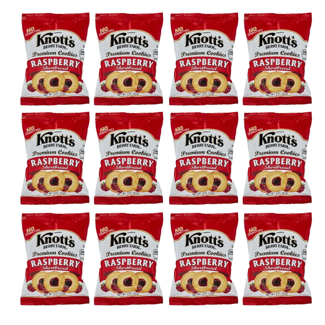Raspberry Shortbread Cookies, 2 oz, 12 CT V25255