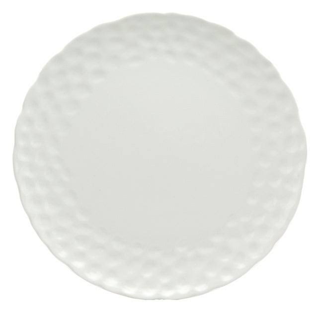 White Marble Salad Plate Set of 6 F764089