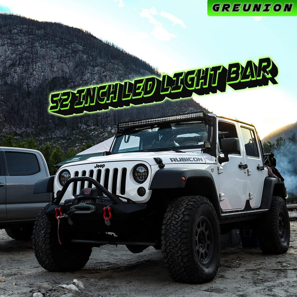 52 inch Triple Row LED Light Bar 6000K T65021