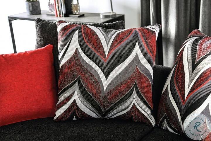 Gray Loveseat B2585