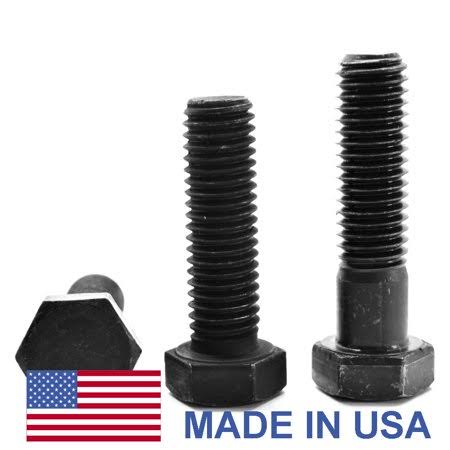3/4 inch-10 x 2 3/4 inch Coarse Thread Grade 8 Hex Cap Screw Black Oxide Pk 10 B934975