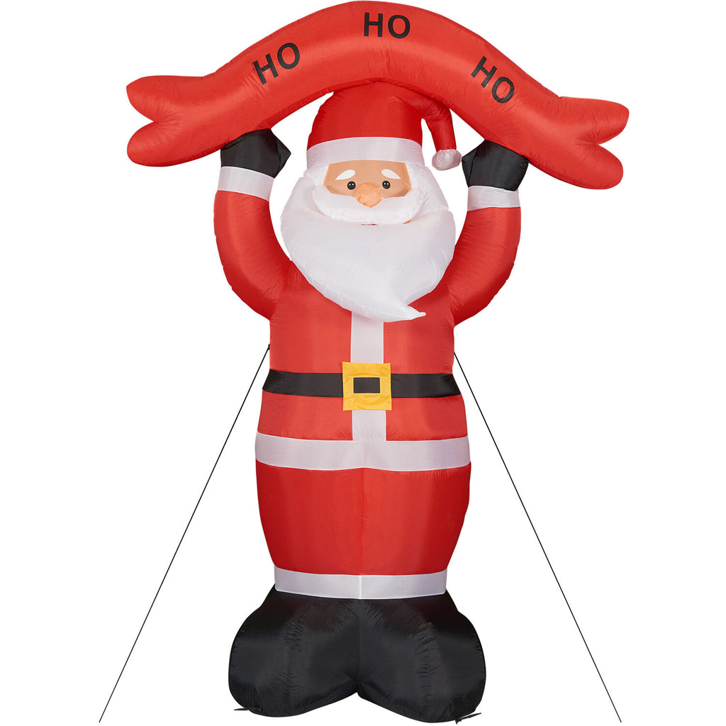 Tall Santa Yard Inflatable with Lights and Storage Bag 120" B248257