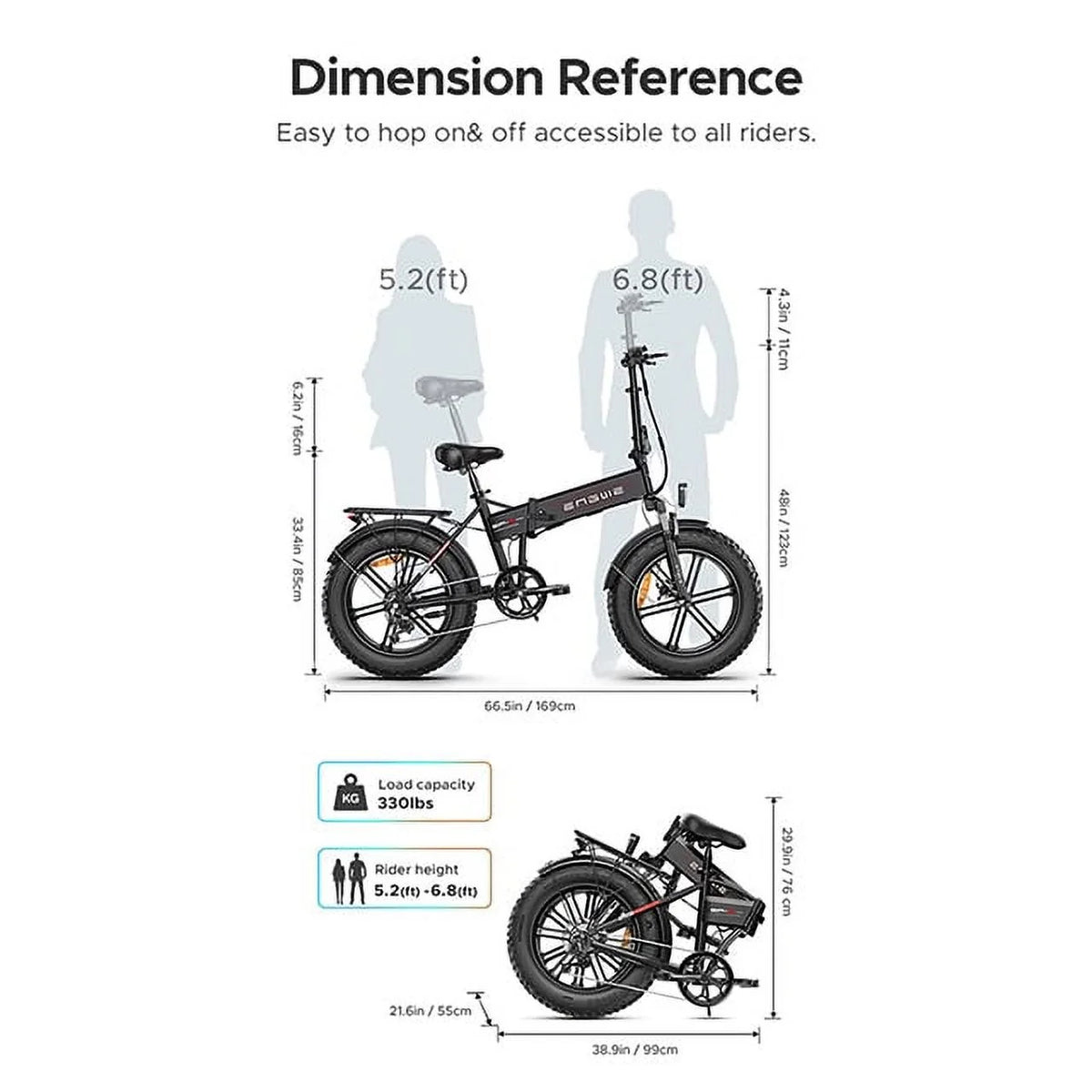 750W Folding Electric Bike V28034