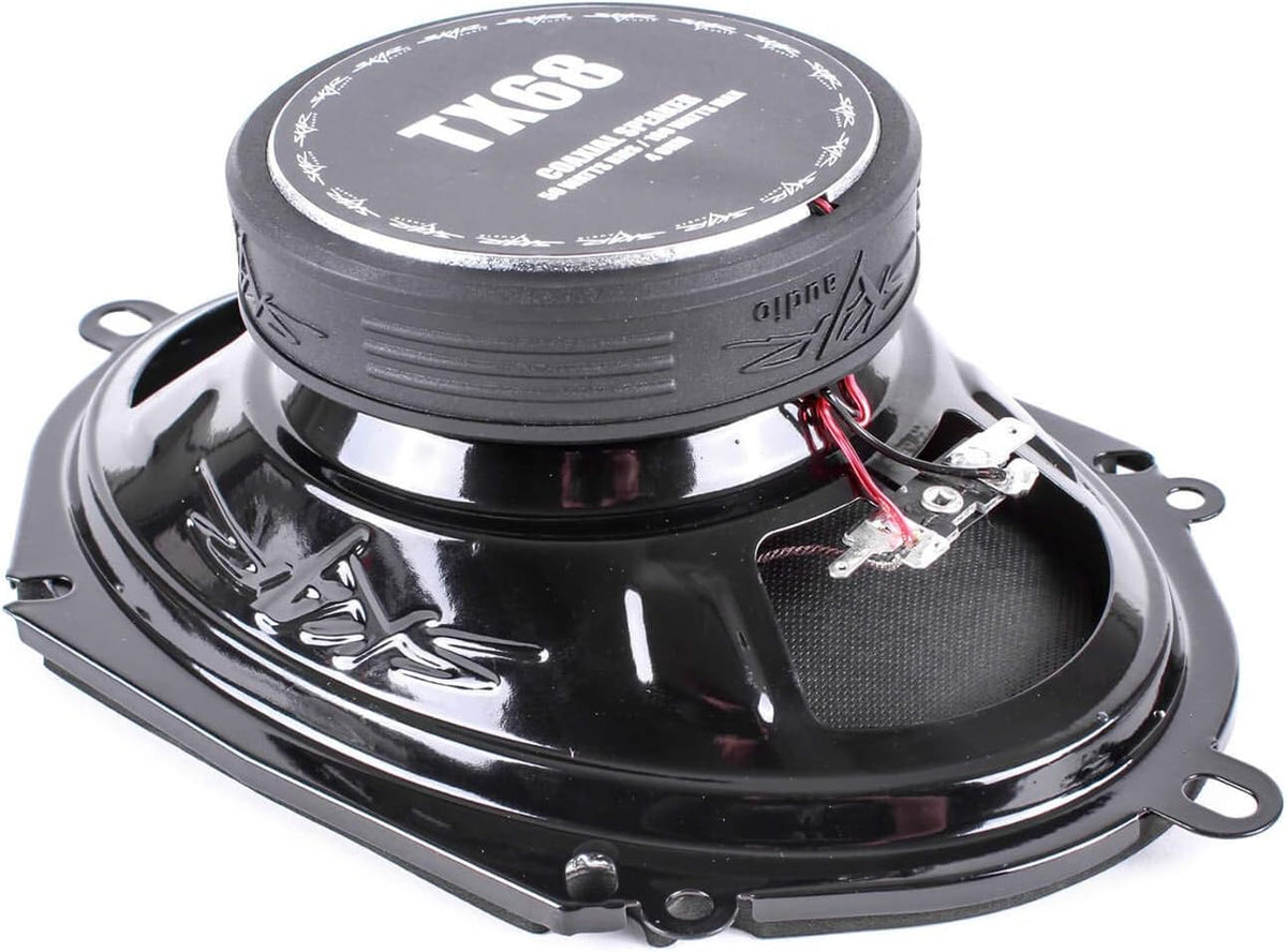 6" x 8" 200W 2-Way Coaxial Car Speakers, Pair Pack of 2 J453