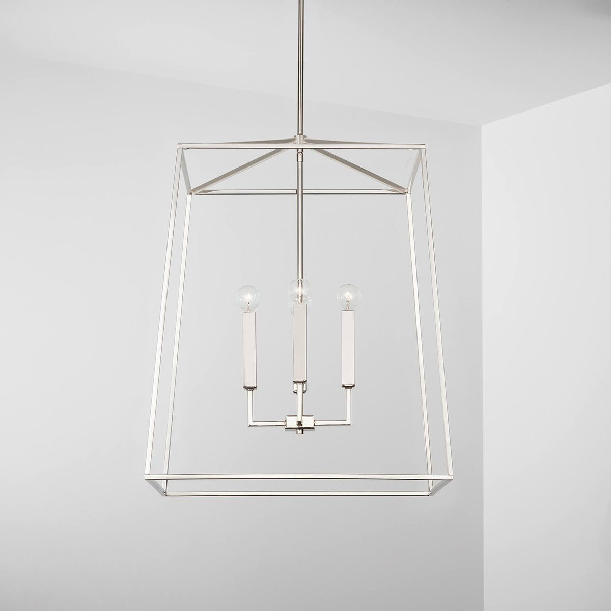Polished Nickel 4 Light Foyer G4259