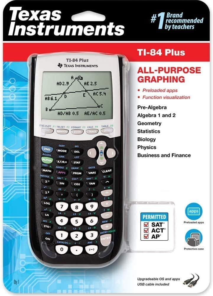 Black Graphing Calculator K842