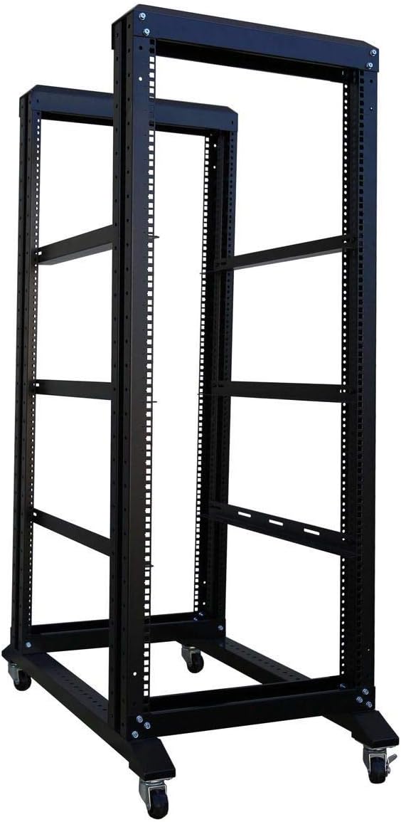 4 Post 19 inch Adjustable Cold Rolled Steel Server Rack F265