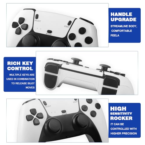 Wireless Retro Game Console with 20000+ Games, 64G, 9 Emulators, Dual Controllers O1790