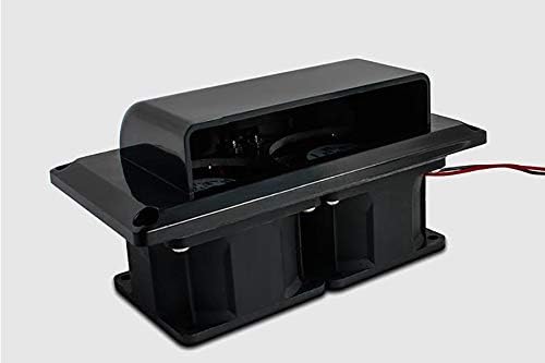 Black 25W RV Side Air Vent Fan P1630