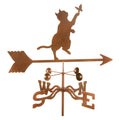 Bronze Cat and Butterfly Weathervane Y67791