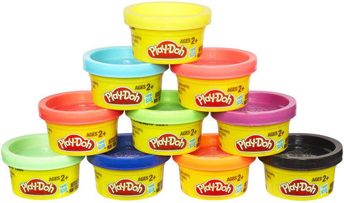 10 1oz Cans Play-Doh Assorted Color K388
