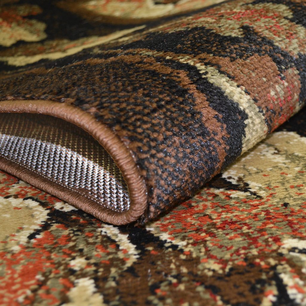Multi Color 8X10 Area Rug Z689
