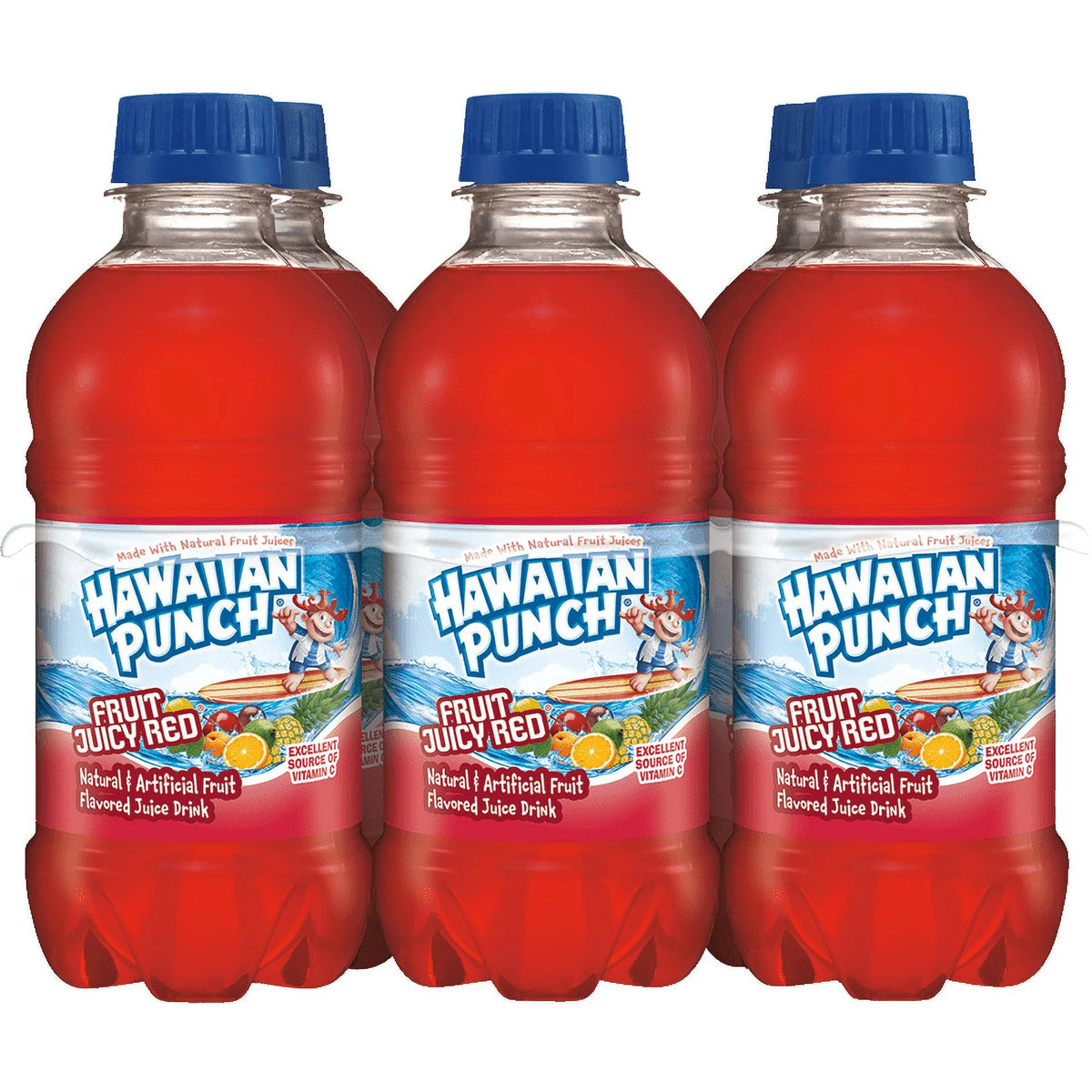 Fruit Juicy Red Juice, 10 fl oz, 6 Count Bottles I82753