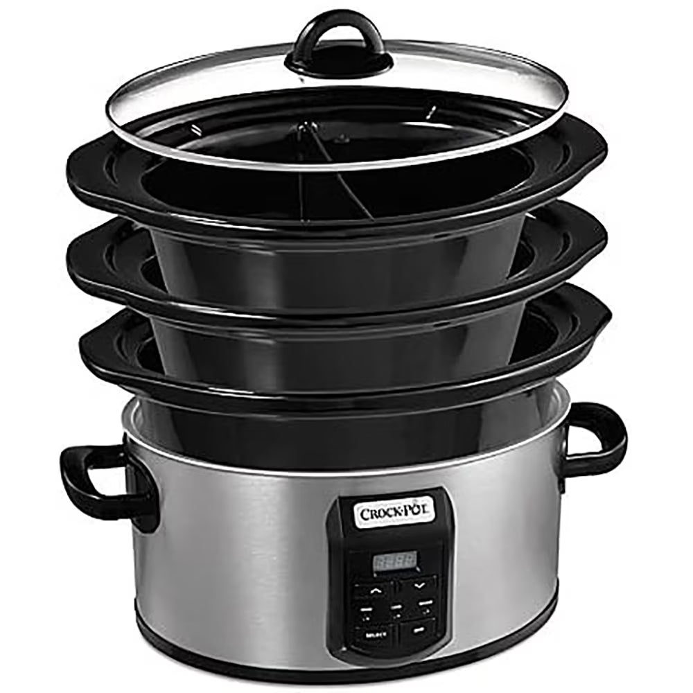 6 Quart / 4 Quart / 2 x 1.5 Quart Programmable Slow Cooker H351311