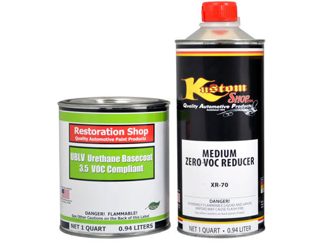 Viper Yellow Urethane Basecoat Car Paint Kit W223886