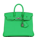 Birkin 25 Togo Palladium Hardware D15040