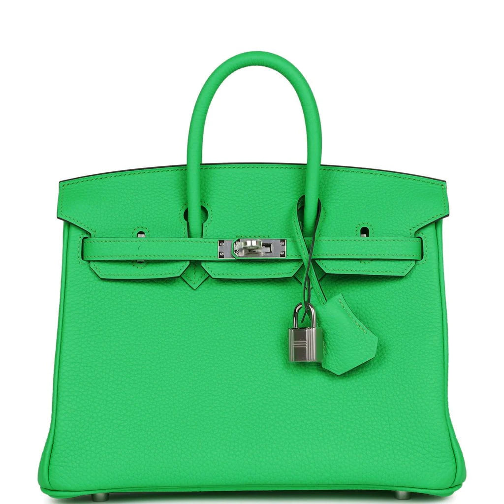 Birkin 25 Togo Palladium Hardware D15040