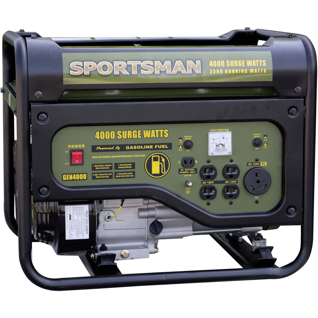 4000W Portable Gasoline Generator W107