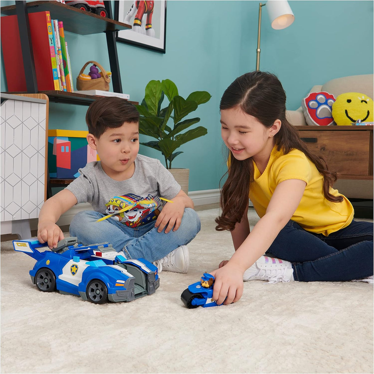 2-in-1 Transforming Toy Car with Motorcycle, Lights, Sounds and Action Figure B834