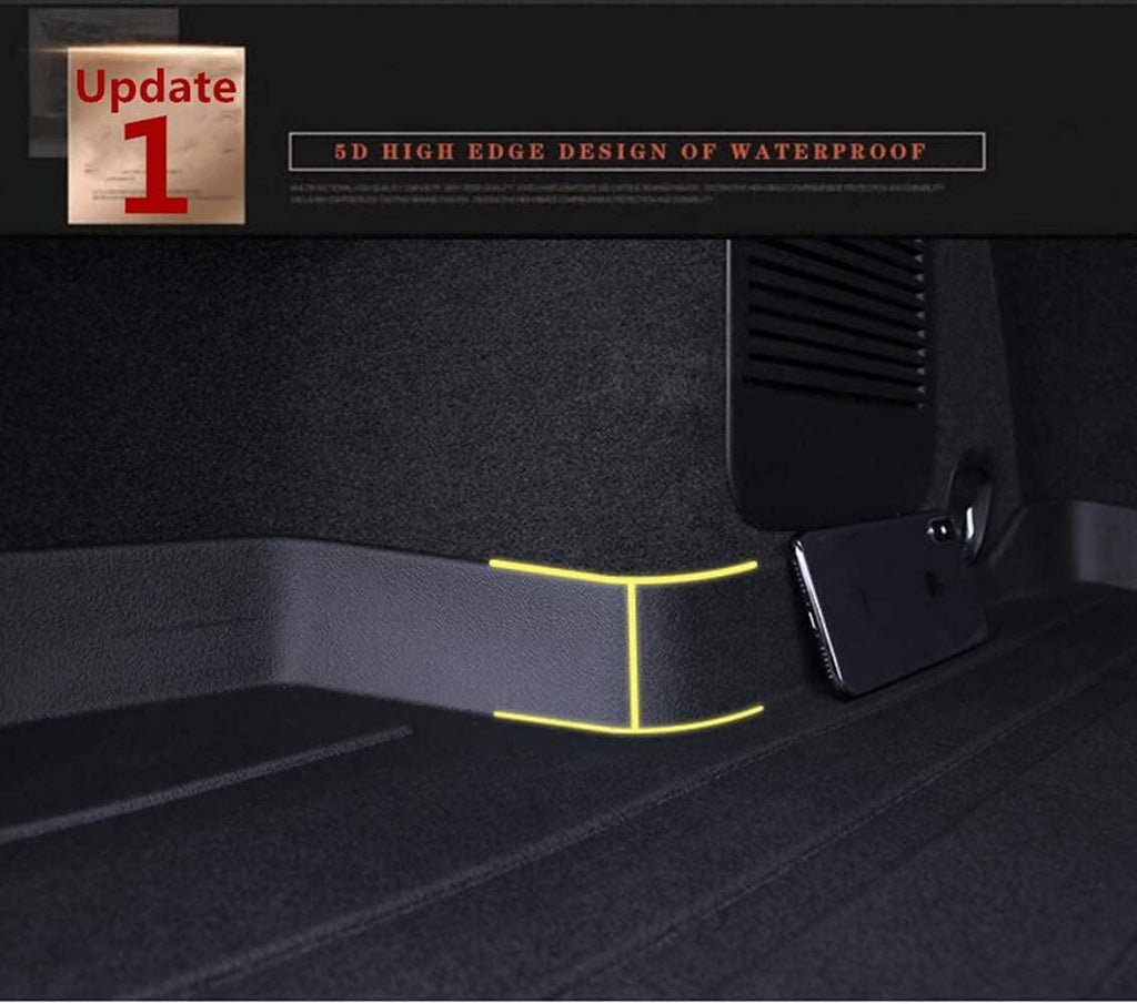 Black TPO Heavy Duty Waterproof Cargo Tray Trunk Floor Mat G8569