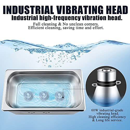 4.5L 180W Ultrasonic Cleaner with 304 Stainless Steel and Digital Timer Q5620