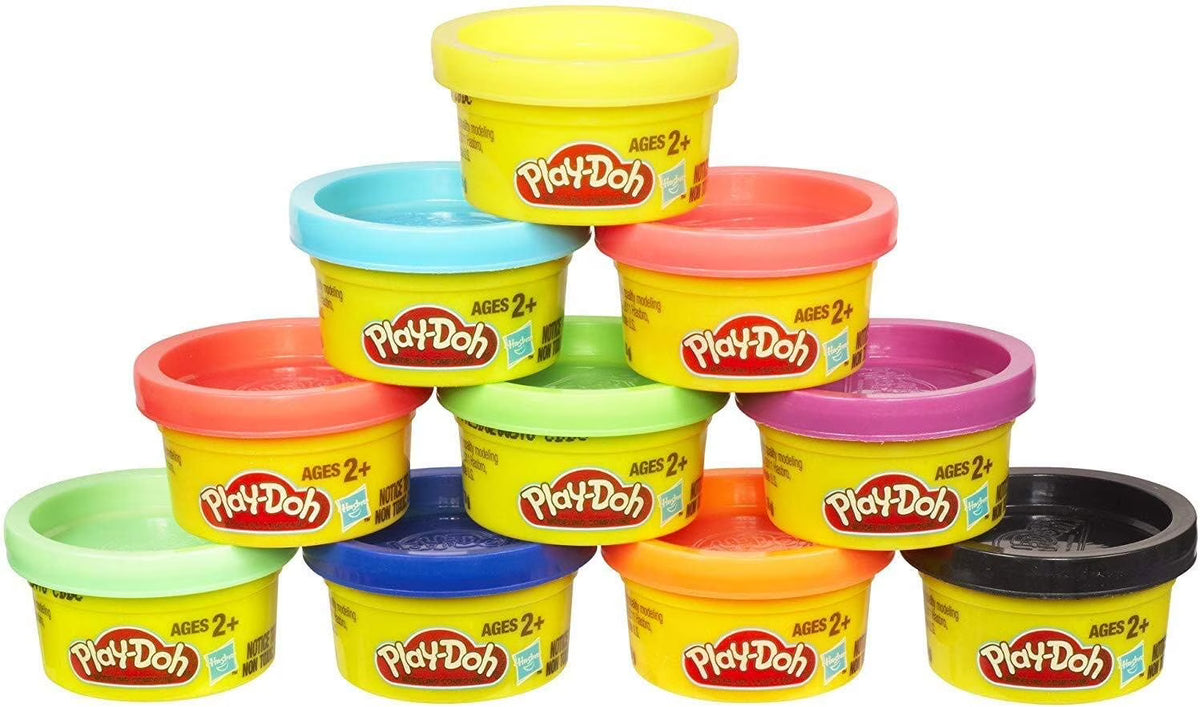 10 1oz Cans Play-Doh Assorted Color K388