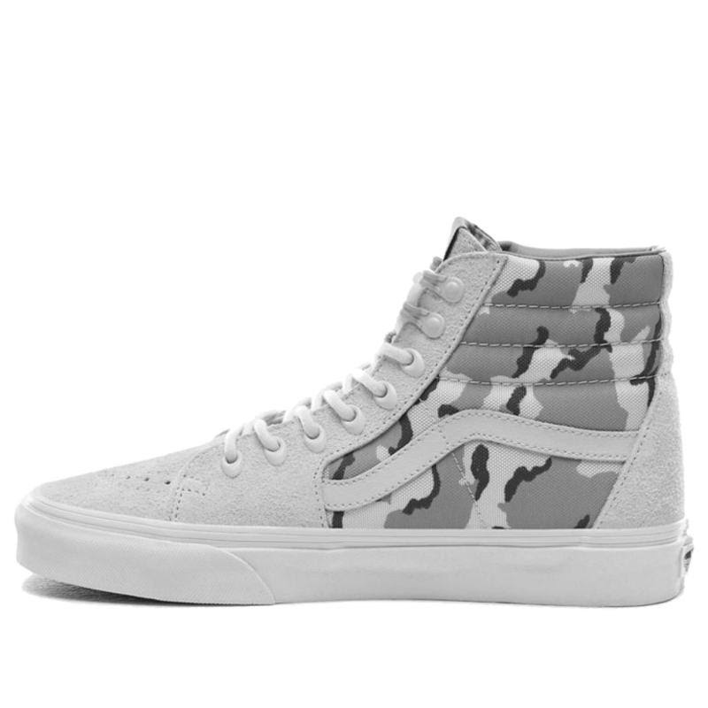 White Asparagus Camo Sk8-Hi Shoes P10844
