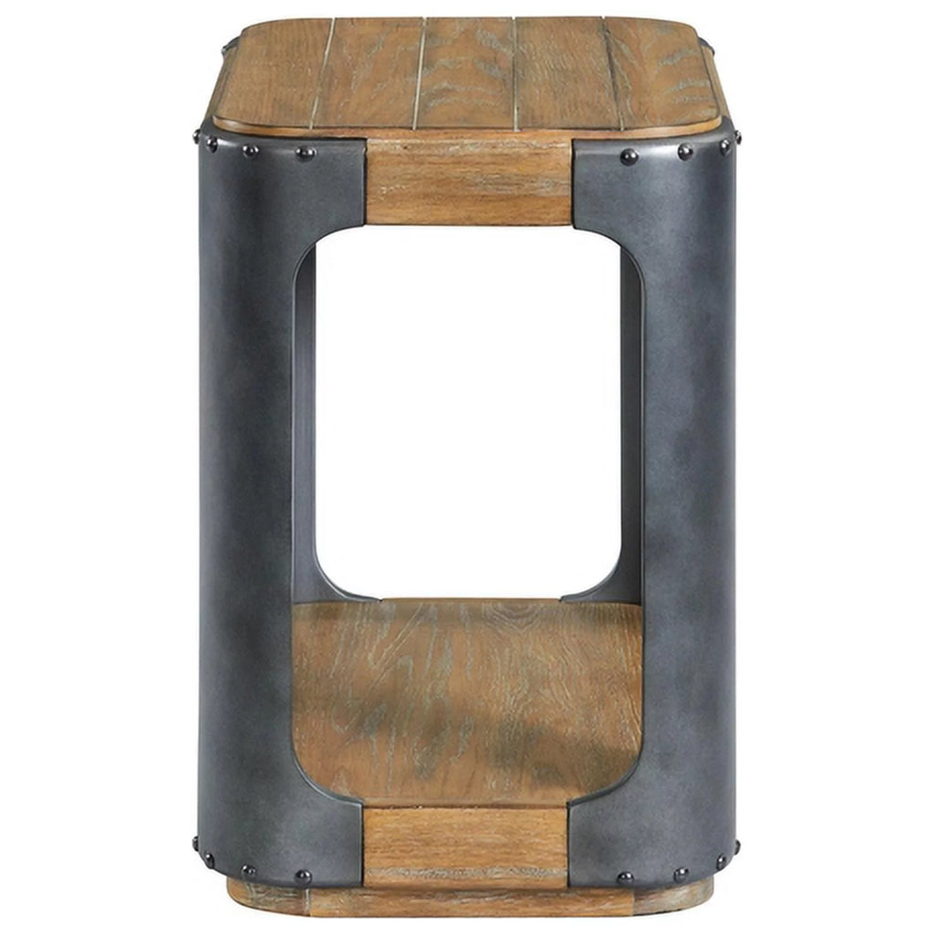 Wood Chairside Table M4401