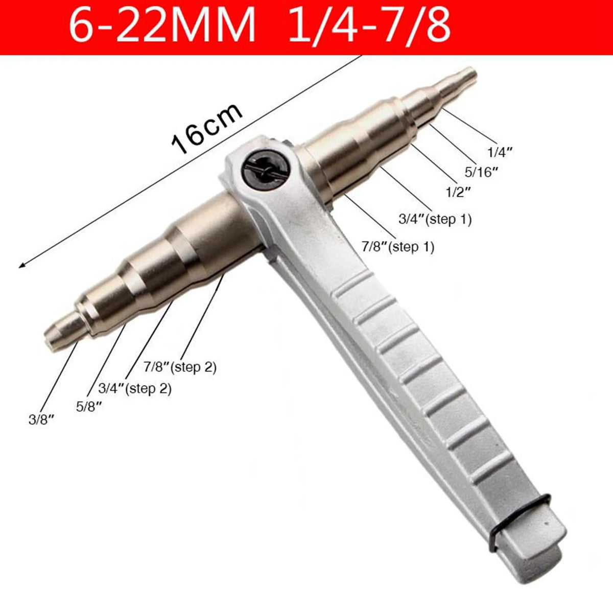 Copper Pipe Tube Expander Hand Tool 1/4" to 7/8" K845518