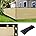 Black 6' x 50' Fence Privacy Screen with Grommets V4345