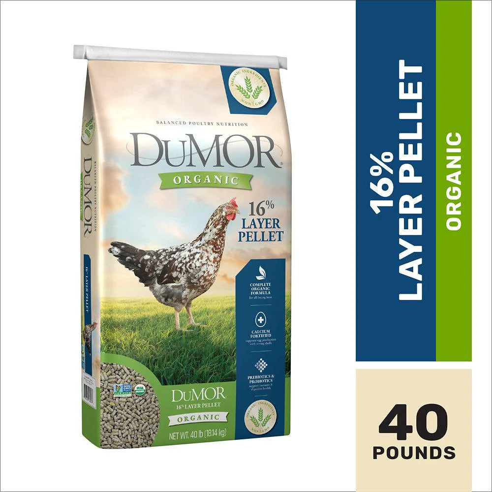 Organic 16% Layer Pellet Chicken Feed, 40 lb. B3431