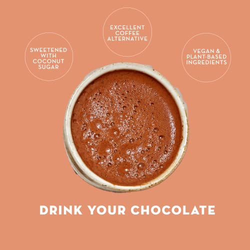 Organic Spicy Dark Drinking Chocolate Hot Cacao Cocoa (7.05 ounces) J633