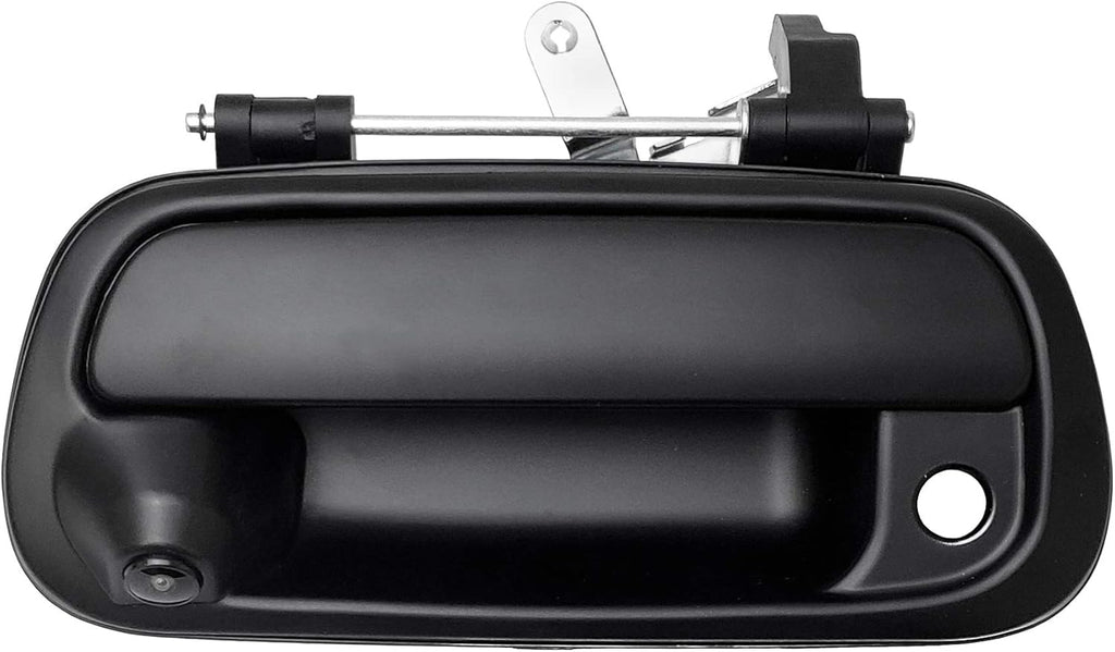 Black Textured Tailgate Handle with Backup Camera R679456