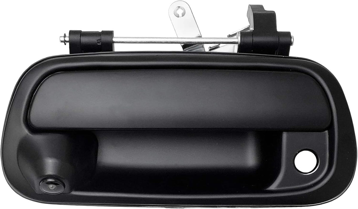 Black Textured Tailgate Handle with Backup Camera R679456