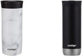 16oz Vacuum Insulated Stainless Steel Travel Mugs with Leak-Proof Lids X871
