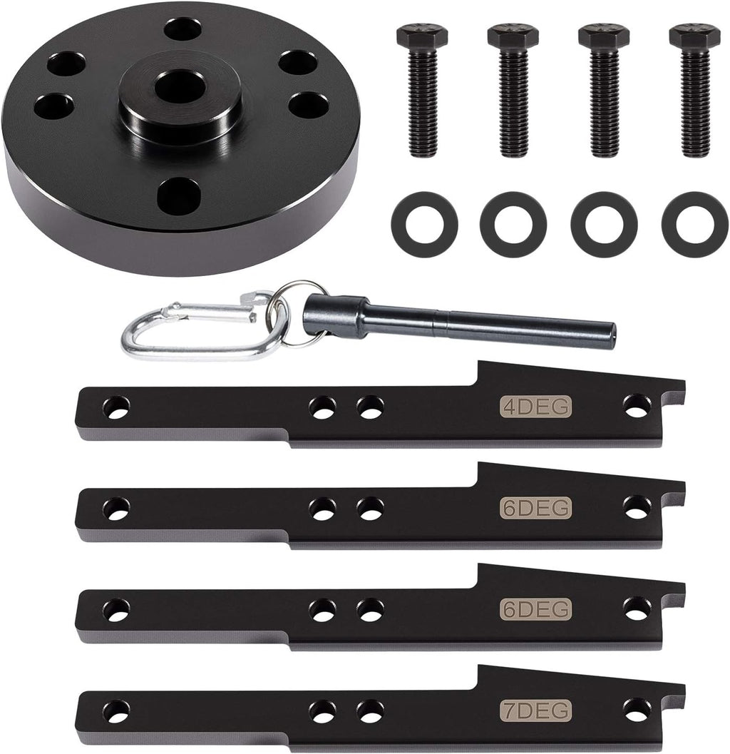 Cam Timing Tool Kit with Injector Cam Puller Heavy Duty Steel 14 PCS E9107