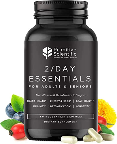 Whole Food Multivitamins with Vitamin A, C & D3, 60 Caps K853