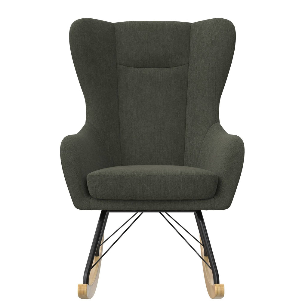 Blue Wingback Rocker Z944000