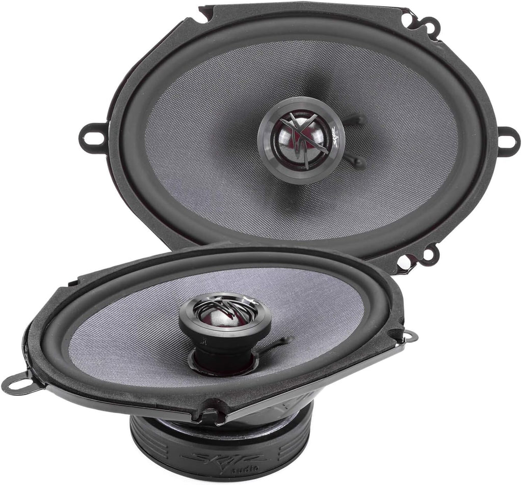 6" x 8" 200W 2-Way Coaxial Car Speakers, Pair Pack of 2 J453
