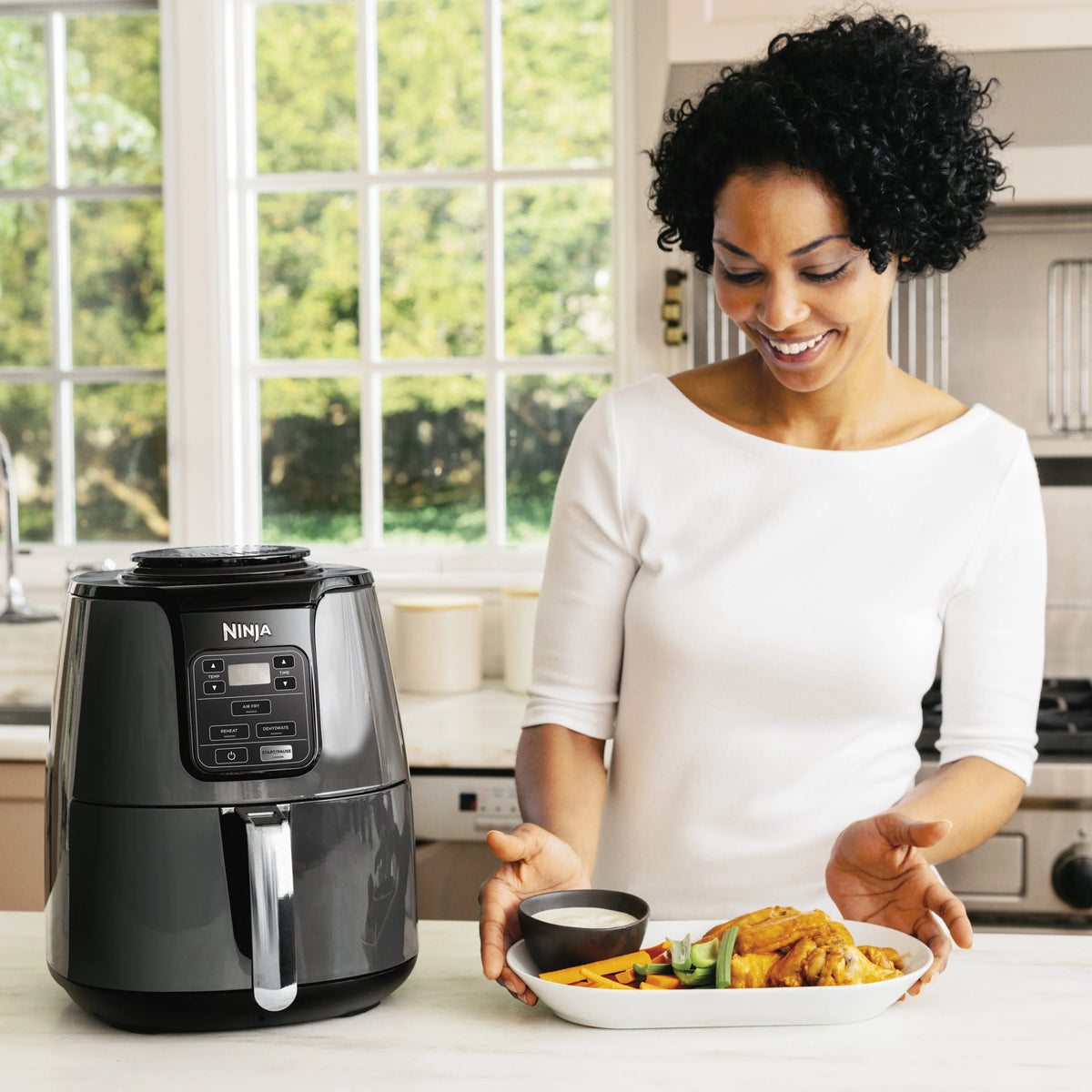 Black 4QT Air Fryer A508411