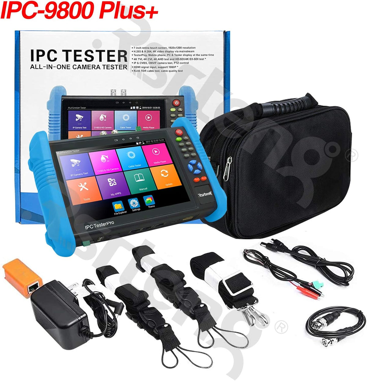 4K IP Camera Tester 7inch IPS Touch Screen POE WiFi HDMI IPC Tester S53739