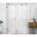 Frameless Shower Door Wall Hinge Brushed Nickel F992827